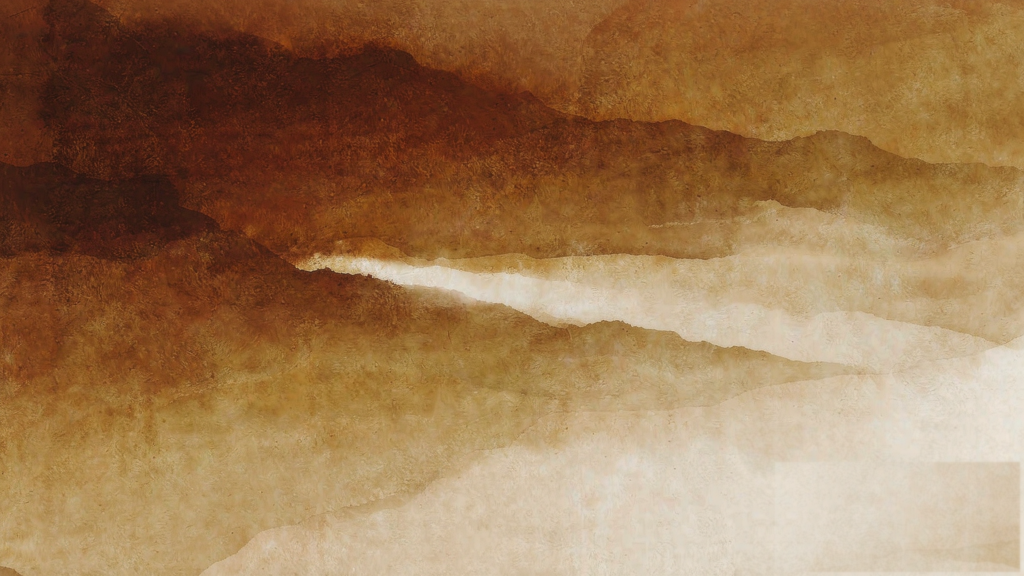 Abstract editorial artwork for Hexagram 02