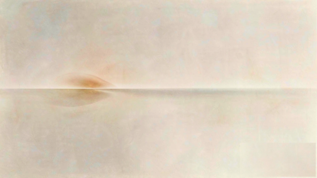 Abstract editorial artwork for Hexagram 62